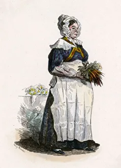 Images Dated 7th June 2018: PARISIAN GREENGROCER