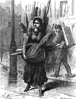 Loaves Prints: Parisian Jocko Seller