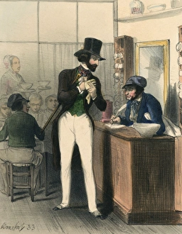 Parisians at Restaurant