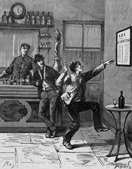 Laws Prints: Parisian Snubs Drink Law
