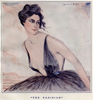 Images Dated 9th January 2012: The Parisian - A study by Mario De Goyon