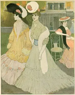 Elysees Prints: PARISIENNES 1906