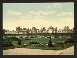 Fontainebleau Prints: In the park, Fontainebleau Palace, France