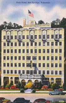 Awning Prints: Park Hotel, Hot Springs, Arkansas, USA