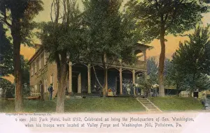 Pennsylvania Prints: Mill Park Hotel, Pottstown, Pennsylvania, USA