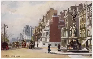 Park Lane / Statue C1905