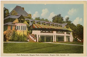 Commission Prints: Park Restaurant, Niagara Parks Commission, Niagara Falls, Ontario, Canada Date: circa 1920