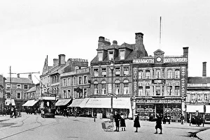 Luton Prints: Park Square, Luton early 1900's