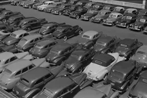 Parking Prints: Parking lot. Chicago, Illinois