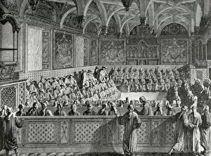 Parliament of Paris. France. 18th century