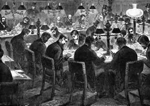 Reporters Prints: Parliament Reporter Room