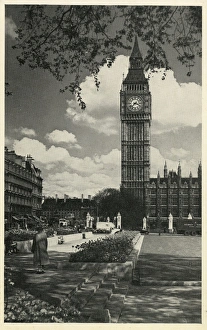 Images Dated 23rd December 2015: Parliament Square and Big Ben, London
