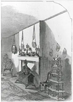 Parlor Prints: Front parlor in Abraham Lincolns house, Springfield, Ill