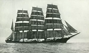 Mast Gallery: Parma was a four-masted steel-hulled barque which was built in 1902 as Arrow for the