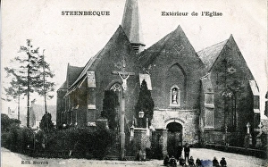 Aire Gallery: Paroisse Saint Pierre - Parish Church of Saint Peter, Steenb