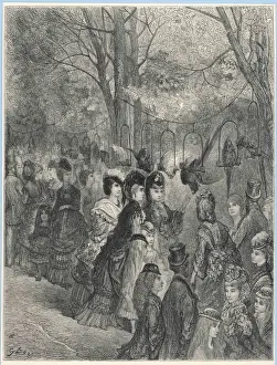 Pluck Prints: Parrot Walk, Regents Pk