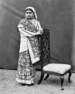 Status Prints: Parsi gentlewoman, Bombay (Mumbai), India