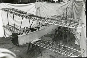Gloster Prints: The part-constructed Gloster Gannet, G-EBHU