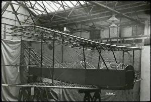 The part-constructed Gloster Gannet, G-EBHU