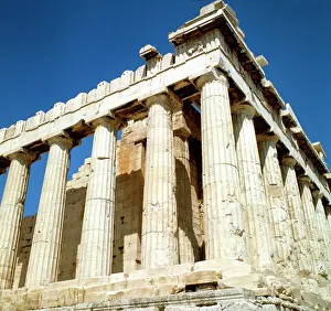 Democracy Prints: Parthenon, an ancient temple on the Acropolis of Athens
