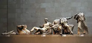 Artemis Prints: Parthenon. East Pediment. Acropolis, Athens. 438-432 BC. Bri