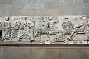 Frieze Collection: Parthenon. East side. 447-432BC. Greek Classical period. God