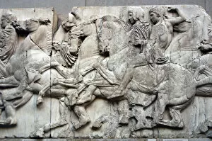 Images Dated 1st April 2008: Parthenon. North frieze. XLIII. Riders