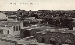 Partial Prints: Partial panoramic view of South-eastern Aleppo, Syria