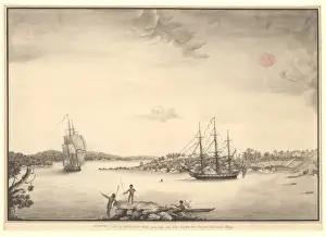 Port Jackson Prints: A partial view of Sydney Cove