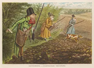 Partridge Prints: Partridge Shooting