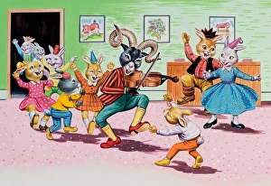 Images Dated 16th June 2006: A party at Brer Rabbits House