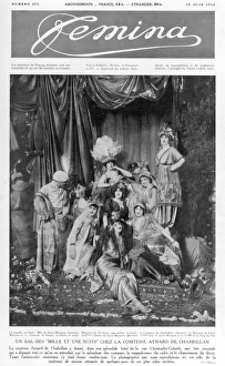 Guests Collection: Party hosted by the Countess of Aynard Chabrillan