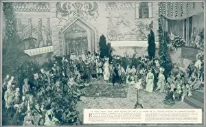 Court Yard Prints: Party hosted by the Countess of Clermont-Tonnerre