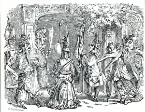 Crowquill Prints: A party of mummers