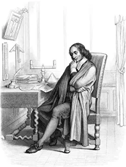 Blaise Prints: Pascal (Flandrin)