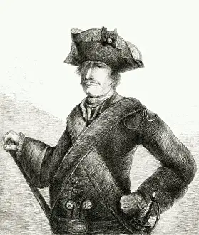 1725 Prints: Pascal Paoli (Etching)