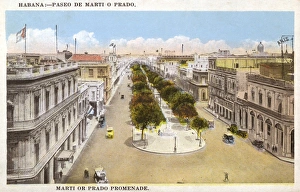 Images Dated 26th August 2011: Paseo de Marti or Prado, Havana, Cuba