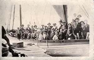 Excursion Prints: Passenger Excursion - Grace Darling Lifeboat, Southend on Se