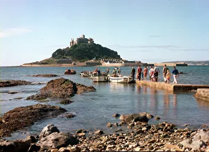 Michaels Prints: Passenger ferries, St. Michael's Mount