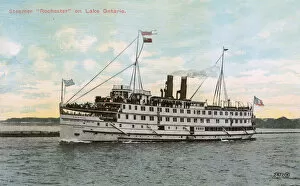 Passenger steamer Rochester, Lake Ontario, USA / Canada