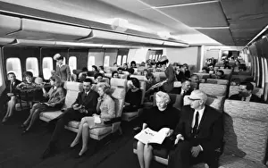 Wide Prints: Passengers on a 747