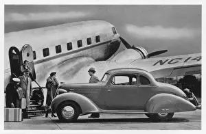 Descend Prints: PASSENGERS DESCEND PLANE