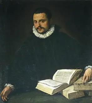 Bartolomeo Prints: PASSEROTTI, Bartolomeo (1529-1592). Portrait