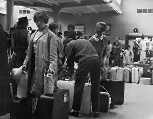 Suitcases Prints: Passing through Customs
