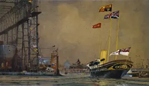 Passing Harland & Wolffs, Approaching Donegall Quay - Royal