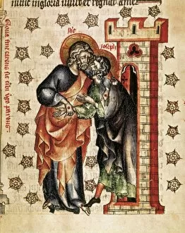 Abbess Gallery: Passionary of the Abbess Cunegunde. 1320. Christ