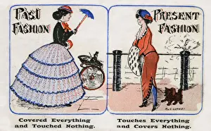 Covering Prints: Past and Presnt Fashions - The difference