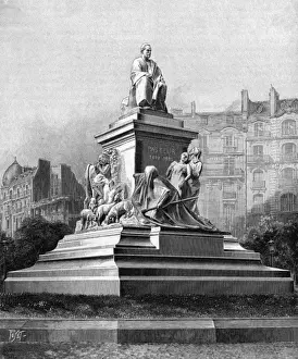 Pasteur Prints: Pasteur Statue