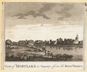 Pastoral view of the River Thames at Mortlake, 1784