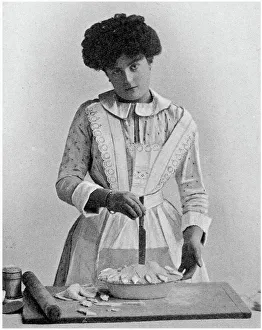 Crust Prints: Pastry making - Slit On Top 1907